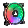 Korpusa ventilatoru komplekts White Shark Nebula-2 Melns — ARGB 120 mm ventilatori (komplekts)