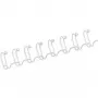 Fellowes - Binding Wire - 6 mm - 297 mm - 34 rings - A4 (210 x 297 mm) - 35 Sheets - White - 100 gab.. (53215)