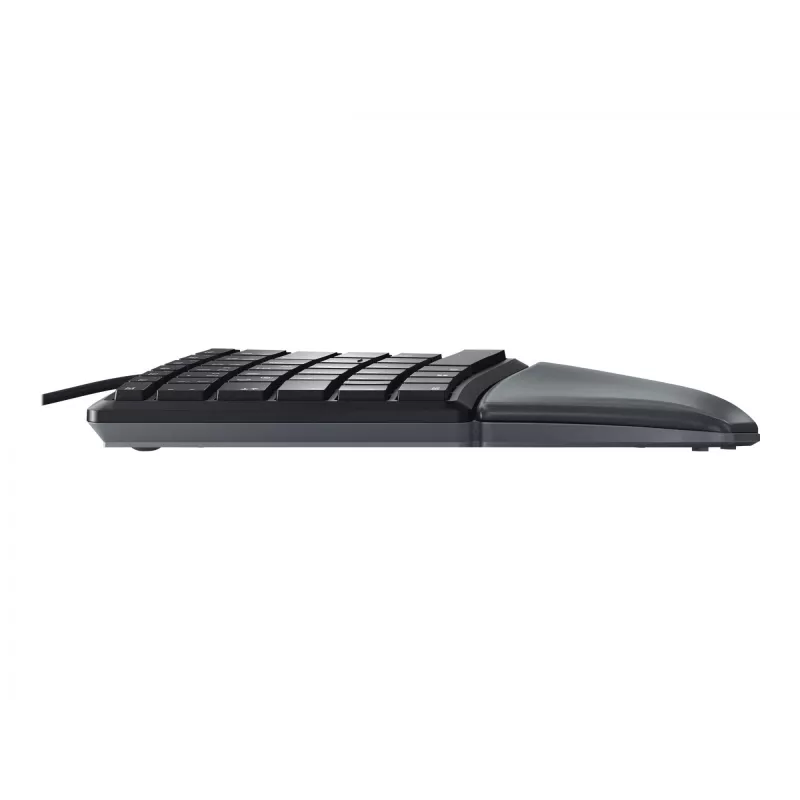 CHERRY KC 4500 ERGO tastatūra Universāla USB QWERTY Nordic Melna
