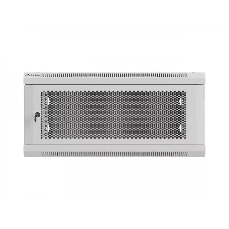 LANBERG pie sienas stiprināms 19 collu instalācijas skapis 4U 600x600 mm, pelēks