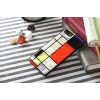 Aizsargvāciņš iKins Apple iPhone 8/7 Mondrian Melns