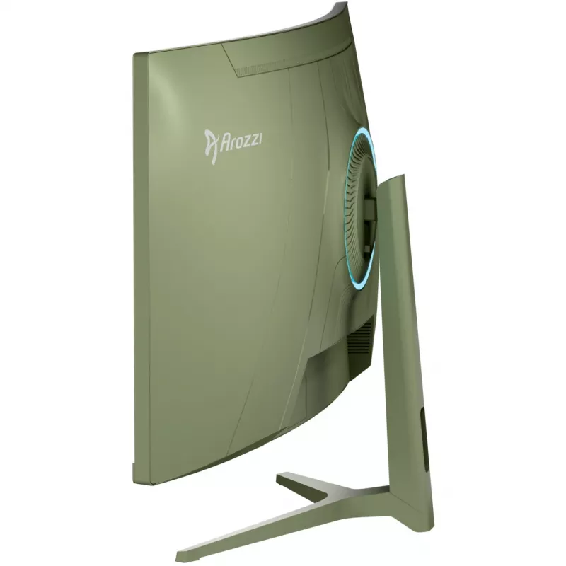 Izliekts datora monitors Arozzi Nova 34 collas (86,4 cm) 3440×1440 21:9 LED 1 ms Zaļš