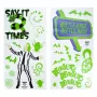 Sienas uzlīmes Paladone Beetlejuice Design PP13439BJ – Dekoratīvo sienas uzlīmju komplekts