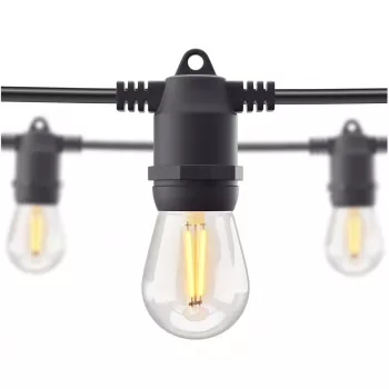 Viedā virtenes gaisma Hombli HBBS-0129 Wi-Fi 7 W Melna 5000 mm