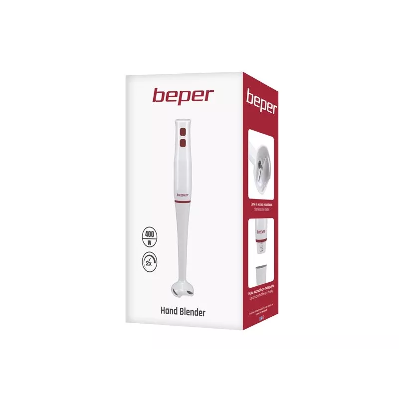 Iegremdējamais blenderis Beper P102FRU003 Sarkans Balts