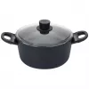 Katls BALLARINI 75002-920-0 apaļš melns alumīnija 20 cm