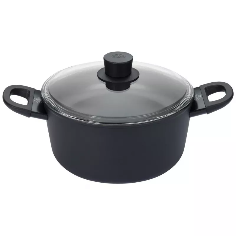 Katls BALLARINI 75002-920-0 apaļš melns alumīnija 20 cm
