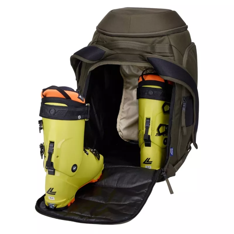 Thule 5157 Roundtrip Ritošā slēpju un snovborda zābaku mugursoma 60L Deep Khaki