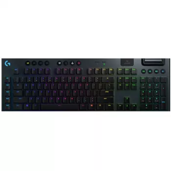 LOGITECH G915 LIGHTSPEED bezvadu mehāniskā spēļu tastatūra - CARBON - NORDIC - TACTILE