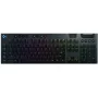 LOGITECH G915 LIGHTSPEED bezvadu mehāniskā spēļu tastatūra - CARBON - NORDIC - TACTILE
