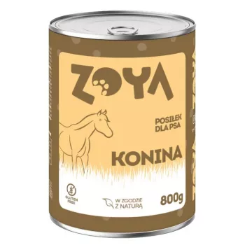 ZOYA Horse - mitrā suņu barība - 800g