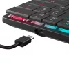 Mehāniskā tastatūra White Shark Nagamaki Melns — US izkārtojums, sarkani mehāniskie slēdži