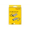 USB centrmezgls DeLOCK ārējais USB 10 Gbps USB Type-C centrmezgls 63260