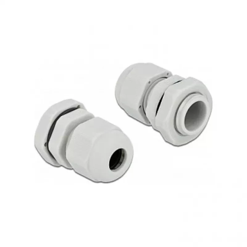 Kabeļu blīvslēgs DeLOCK 60195 Pelēks Plastmasa 10 gab.