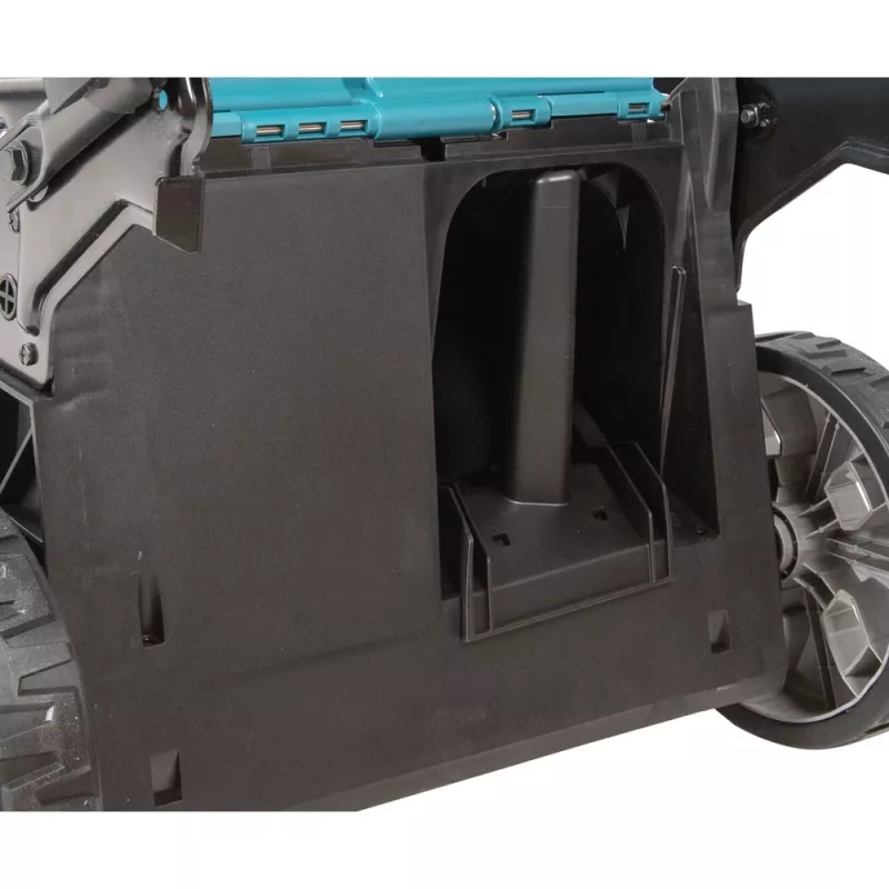 Makita DLM538Z zāles pļāvējs Stumjamais zāles pļāvējs Baterija Melna, Zila, Metāliska