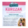Suņu gardumi PETITTO Vistas fileja uz kociņa 500 g — mājputnu diētiskā uzkoda, 500 g plastmasas iepakojums