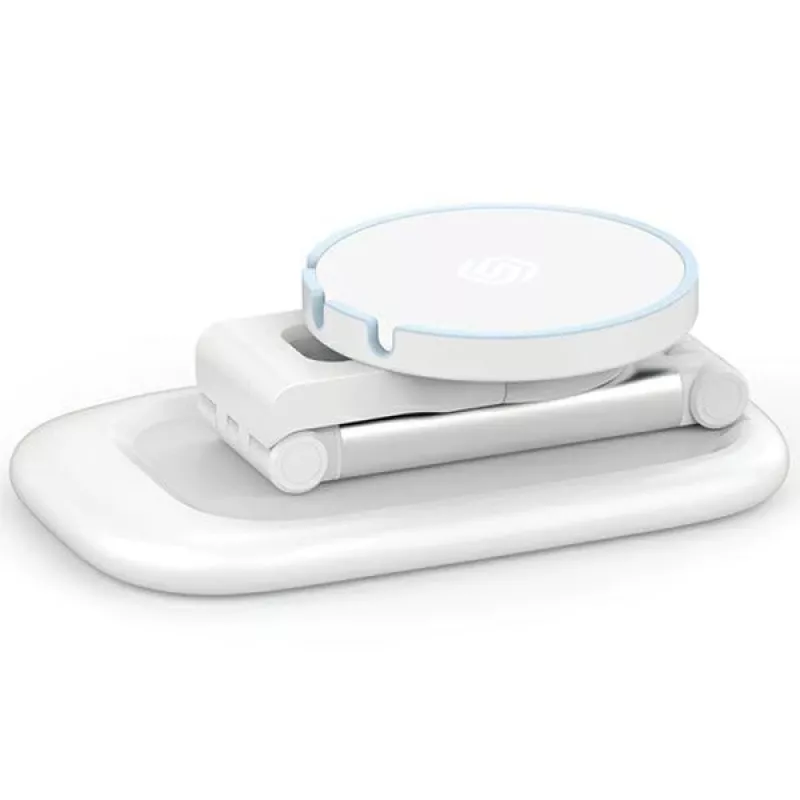 Magnētiskais statīvs SODI BM-310 balts MagSafe — magnētiskais tālruņa statīvs, saderīgs ar MagSafe lādētājiem