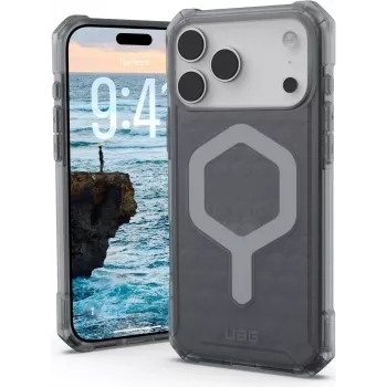 UAG Urban Armor Gear Essential Armor MagSafe korpuss | Apple iPhone 17 Pro Max | pelnu (Pelēks caurspīdīgs) | 114541113131 (114541113131)
