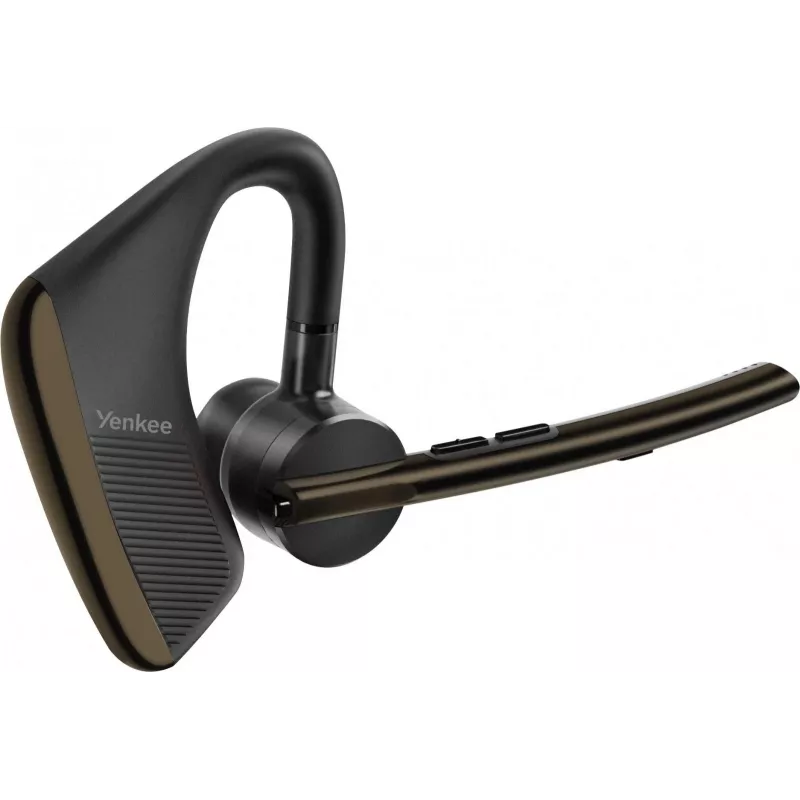 Vadu/Bluetooth brīvroku komplekts YENKEE YHF F20BK — austiņas ar iebūvētu mikrofonu zvaniem un audio