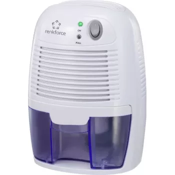 Mitruma atvilcējs Renkforce HD-68W līdz 20 m², 0,011 l/h, balts/zils