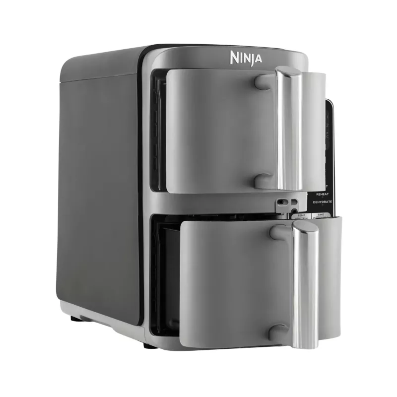 Ninja Double Stack XL Air Fryer 2 nodalījumi ar temperatūras zondi SmartCook 9,5 L SL451EU