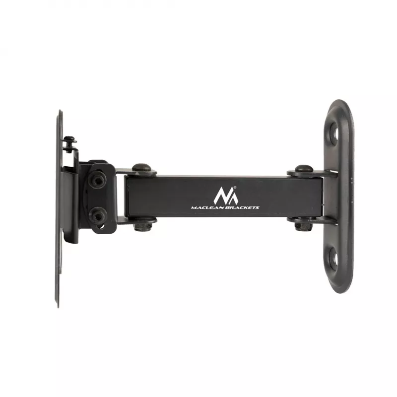 Maclean MC-416 TV Monitora sienas stiprinājums 13-32 30kg Sagāžams Pagriežams maks. VESA 100x100 Melna pulverkrāsojums LED OLED LCD Universāls Kronšteins Turētājs