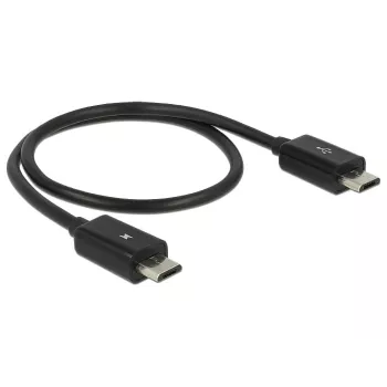 USB kabelis DeLOCK 83570 USB 2.0 0,3 m USB B Melns