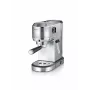 Espresso automāts SEVERIN Newspresa KA 5997 — pusautomātisks, 1 L ūdens tvertne, 1350 W, maltas kafijas iepilde, melns/matēts tērauds/hroms