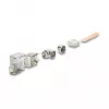 RJ45 Keystone modulis Cat.6A bezinstrumentu 90° DELOCK 90800