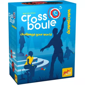 Crossboule Set Downtown, veiklības spēle zila/sarkana