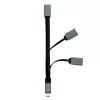 USB-C 3.1 3-portu centrmezgls
