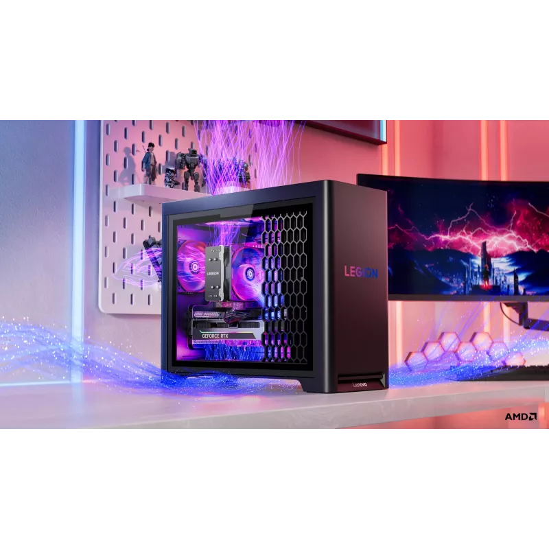 Lenovo Legion | T5 30AGB10 | Galddators | Tornis | AMD Ryzen 7 | 7700X | 32 (2x16GB) GB | UDIMM DDR5 | 512 GB | NVIDIA GeForce RTX 5070 | Bez tastatūras | Windows 11 Pro | Garantija 24 mēn.