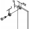 SCHROFF SLEEVE BRASS M2,5 NICK (10PCS/KIT) - Rack-Accessory (21100659)