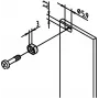 SCHROFF SLEEVE BRASS M2,5 NICK (10PCS/KIT) - Rack-Accessory (21100659)