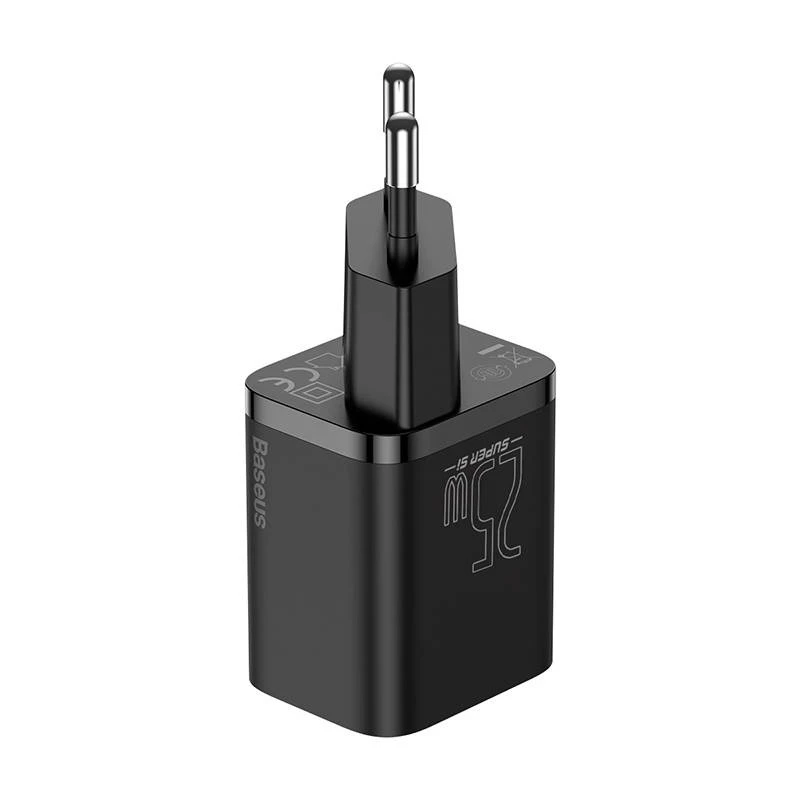 Baseus Super Si Quick Charger 1C 25W (melns)