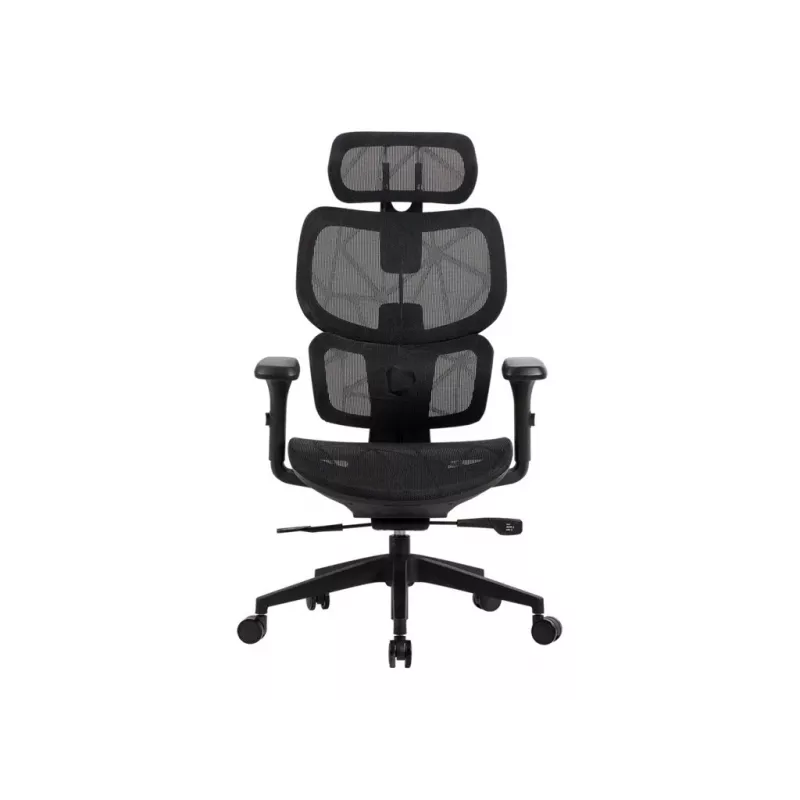 Onex Gaming Biroja krēsls | Ventra Premium siets | melns