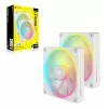 Ventilators Corsair CO-9051032-WW 14 cm 2 gab. 2000 RPM Balts