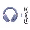 LOGITECH G325 LIGHTSPEED bezvadu spēļu austiņas - LILAC - 2.4GHZ - EMEA