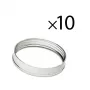 EK Water Blocks EK-Torque STC-13/10 Farbring - 10-Pack, Sudraba
