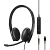 EPOS ADAPT 165T USB-C II austiņas melnas