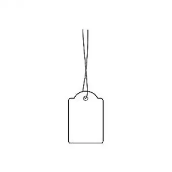 Marķēšanas birciņas ar aukliņu HERMA 6925 25x38 mm ar baltu aukliņu