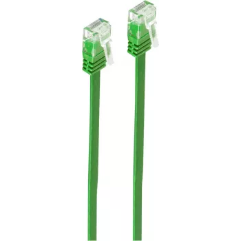 Tīkla kabelis ShiverPeaks SP711-SL0.5G Zaļš 0.5m Cat6 U/UTP