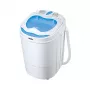 Augšas ielādes veļas mašīna Mesko MS 8053 — 3 kg ietilpība, 360×370×530 mm, zila/balta