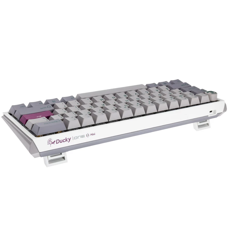 Ducky One 3 Mini tastatūra spēlēm USB US English pelēka
