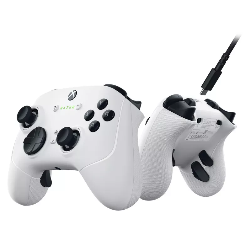 Gamepad Razer Wolverine V3 Pro balta USB Analogue PC Xbox Series S X