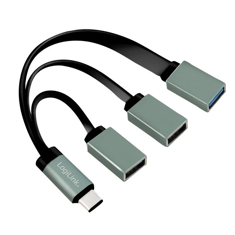 USB-C 3.1 3-portu centrmezgls