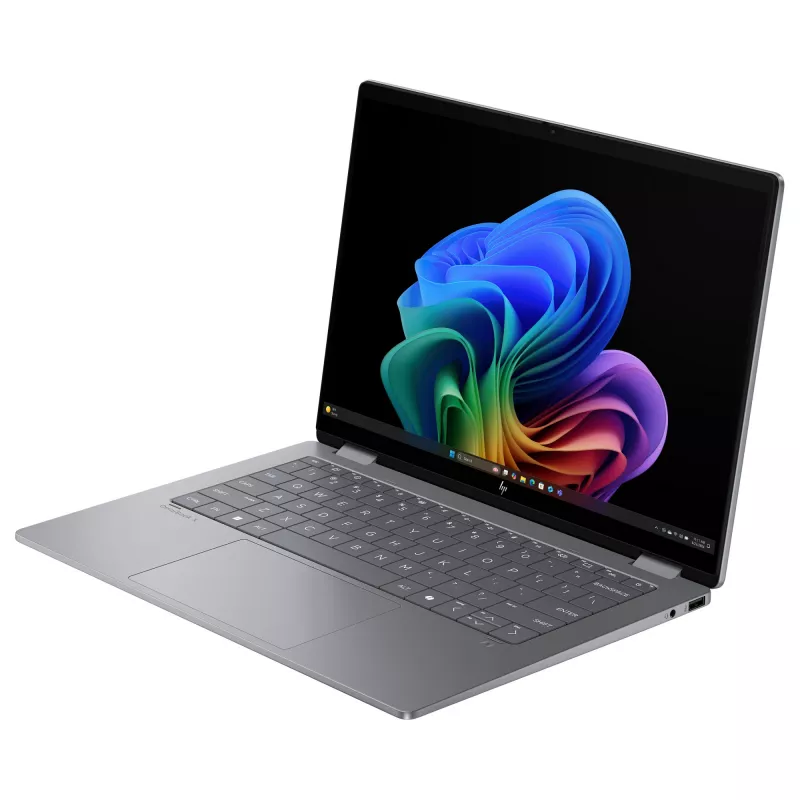 HP OmniBook X Flip Next Gen AI klēpjdators 14-fm0056ng - Flip dizains - Intel Core Ultra 5 226V / 2.1 GHz - Win 11 Home - Arc Graphics 130V - 16 GB RAM - 512 GB SSD NVMe - 35,6 cm (14)