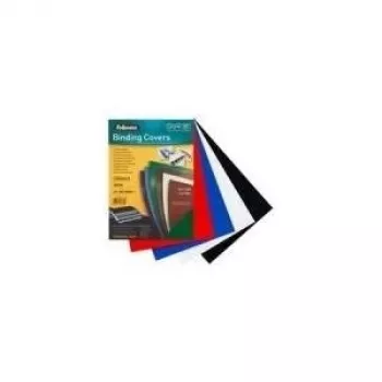 Fellowes Chromo - iesiešanas vāks - A4 (210 x 297 mm) - sarkans - 250 g/m² - 100 gab. - piemērots Fellowes Galaxy 500, Galaxy Wire, Pulsar+ 300, Quasar+ 500, Star 150, Star+ 150 (5378301)
