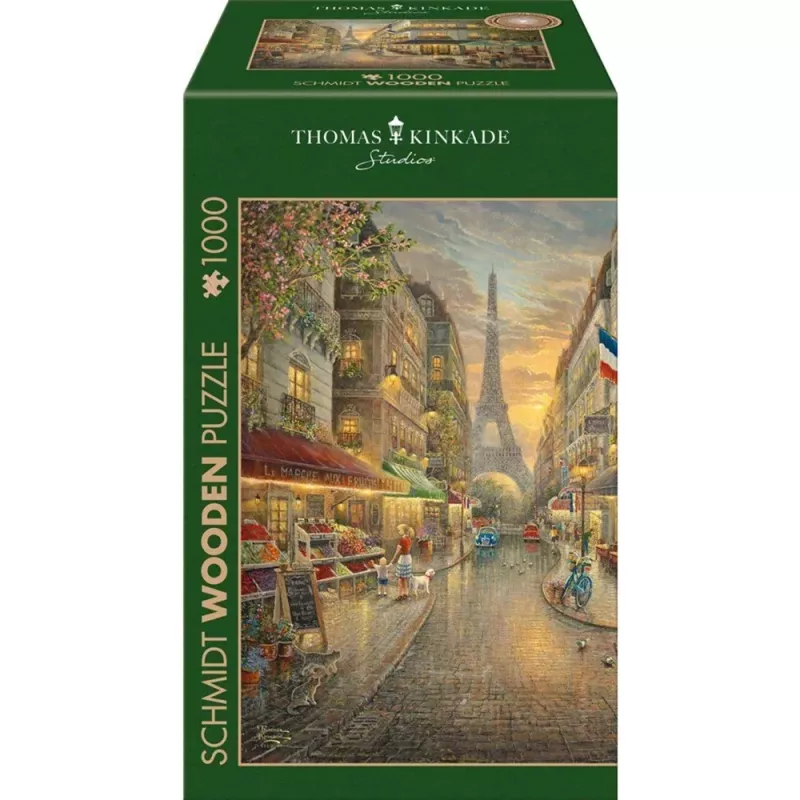 Holzpuzzle Thomas Kinkade Studios: Malerisches Paris (1000 Pieces)