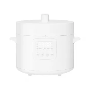 Elektriskais spiediena katls Xiaomi 4,8 L — 1000 W, balts, noņemams katls, displejs